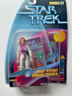 Figura Playmates Star Trek Cadete Beverly Howard Crusher Factor Warp Serie 3 Foto 1 de 4