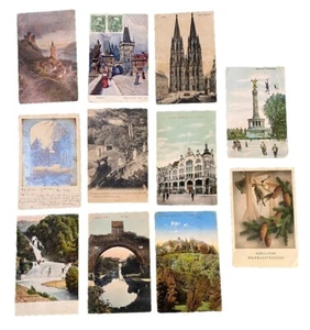 Colección de 32 postales publicadas de colección de principios de mediados de 1900 ciudades y pueblos alemanes - Imagen 1 de 6