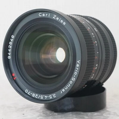 Near MINT Contax Vario-Sonnar T 28-70mm F/3.5-4.5 MMJ Carl Zeiss MF Lens Japan - Image 1 of 4