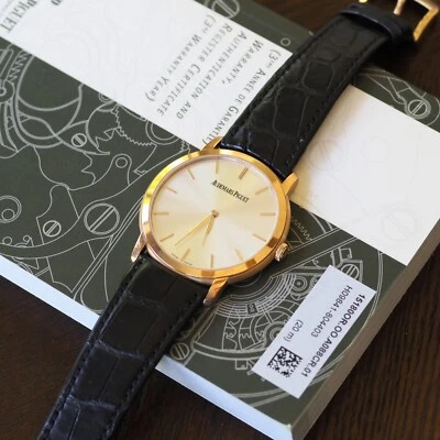 Reloj Audemars Piguet Jules Audemars Extra Fino 18RG 15180or.oo.a088cr.01 Sin Usar Foto 1 de 4