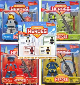 Combat HEROES Academy: 2 x 3" Midi Figuren - Bild 1 von 6
