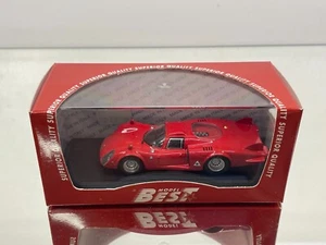 BEST 9251 ALFA ROMEO 33.2 CODA LUNGA 1968 PROVA -1:43- GOOD IN BOX - Imagen 1 de 9