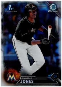 2016 Bowman Draft #BDC-2 Thomas Jones - Chrome Refractor FREE SHIPPING! - Picture 1 of 2