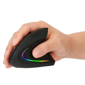 2.4G Ergonomic Mouse Optical Vertical Mice 6 Keys Wireless 1200DPI For PC Laptop - Picture 1 of 12