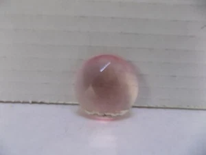 1  1/4"OR 31.75MM LT. PINK FACETED JEWELS FLAT BACK MADE IN GERMANY NEW - Picture 1 of 2