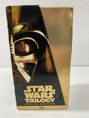 Star Wars Trilogy VHS 1997 Special Edition Enhanced Effects Gold Box MISSING 1 - Image 1 of 4
