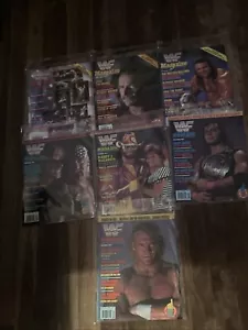 WWF Magazines 1991 June, July, August, September, October And December - Picture 1 of 1