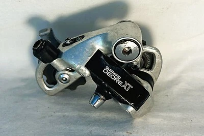 Vintage Shimano Deore XT RD-M732 rear derailleur mountain bike mtb race 735 m730 - Image 1 of 4