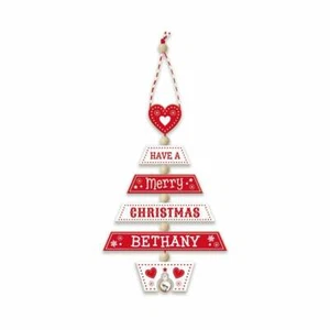 Christmas Tree Decoration - Bethany 269800156 Wooden Hand Crafted - Picture 1 of 4