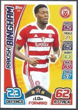 TOPPS MATCH ATTAX SPL-2017-18- #070-HAMILTON ACADEMICAL-RAKISH BINGHAM