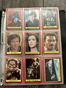 Star Wars Return of the Jedi Cards 1-220 MISSING Nine Cards - Picture 1 of 13