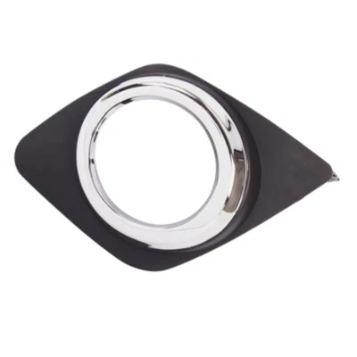 Black Left Right Side Front Bumper Fog Lamp Cover For Toyota RAV4 2009-2012 - Image 1 of 4