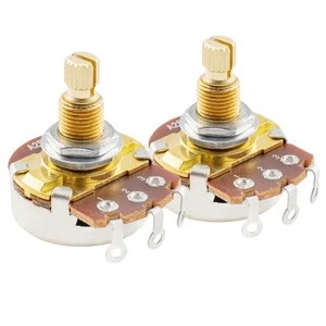 Musiclily Pro 2X Brass Thread Full Metric A25K Audio Taper Guitar Potentiometer - Picture 1 of 4