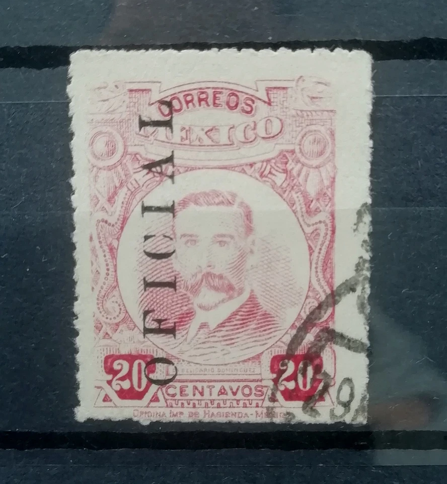 1920-1923 México - Correo Oficial, Yvert 97 Sello usado - Imagen 1 de 1