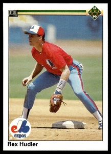 1990 Upper Deck Rex Hudler Montreal Expos #411 - Picture 1 of 2