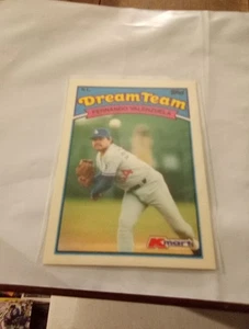 1989 Topps Kmart Dream Team - Fernando Valenzuela #32 - Picture 1 of 2