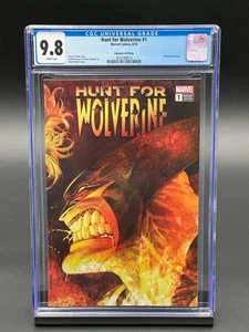 Hunt for Wolverine #1 CGC 9.8 (2018) - Kubert edición remasterizada 1:500 - Imagen 1 de 2