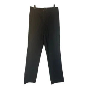 ASOS Black Classic Dressy Cotton Blend Button Fly Trouser Slacks Men Sz 33 - Picture 1 of 9