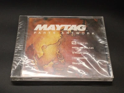 Maytag Parts Artwork CD-ROM Diagrams Product Art Motors, Range & Dryer Parts - Image 1 of 2