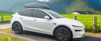 for Tesla Model Y Juniper Roof Rack Luggage Cargo Carrier 2026 2025 Aluminum Cro - Image 1 of 4