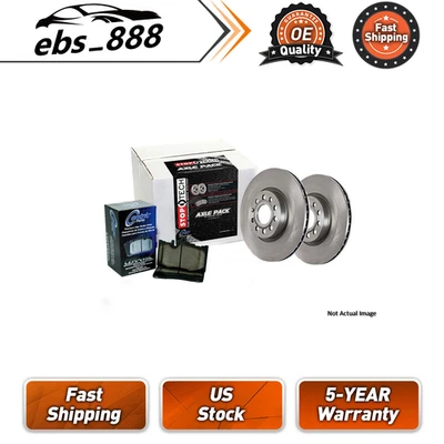 Pastillas de freno delanteras y rotores para Toyota T100 4x4 1998 1997 1996 1995 1994 1993 Foto 1 de 3