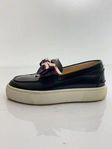 Christian Louboutin Ribbon Loafers Leather Black Size 34.5 US Abt4.5 Women - Picture 1 of 24