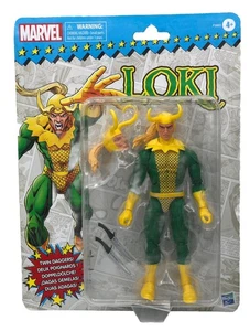 Hasbro 2021 Marvel Legends Series Retro - (CLASSIC LOKI) 6” Figure 4+ Brand New - Picture 1 of 7