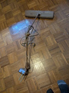 Mid Century Modern Brown desk Articulating Lamp retro drafting table light VTG - Picture 1 of 10