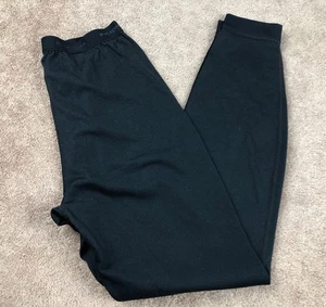 Patagonia Capilene Solid Black Baselayer Pants Size Large - Picture 1 of 5