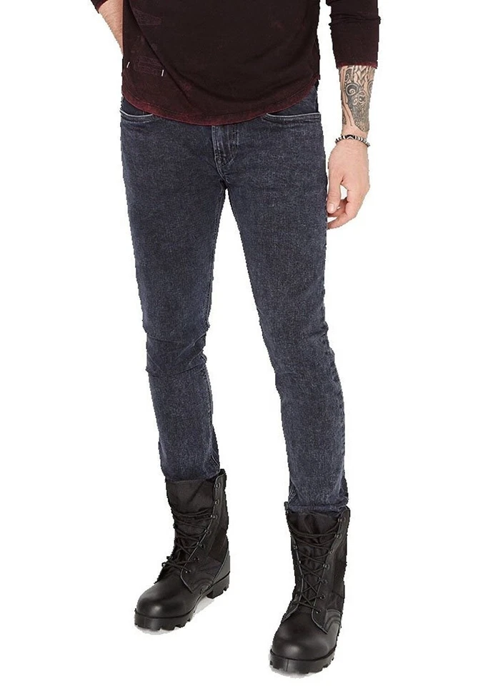 Buffalo  Men's Max-X Skinny Fit Acid Wash Denim Jean CLEARANCE, FINAL SALE! - Image 1 of 1