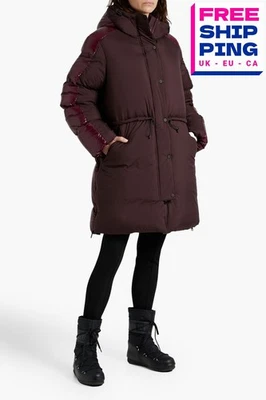 RRP€1010 AZTECH MOUNTAIN Down Puffer Coat IT42 US6 UK10 M Quilted Contrast Back - Image 1 of 4