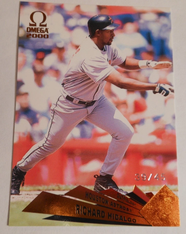 RARE 2000 Pacific Omega Copper SSP 39/45- Richard Hidalgo #65 Houston - Image 1 of 4