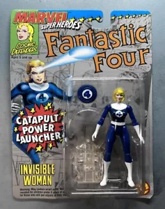 1994 TOYBIZ / MARVEL FANTASTIC FOUR INVISIBLE WOMAN ACTION FIGURE (MOC) CLEAN * - Picture 1 of 6