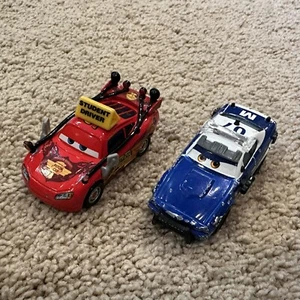 Disney Cars To Protect & Serve Sheriff & Lightning McQueen Student Driver READ - Picture 1 of 4