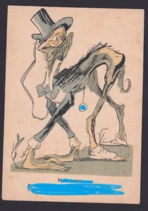 II. Weltkrieg Alliierte Propagandakarte von Ribbentrop ungelaufen selten (1268) - Bild 1 von 2