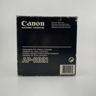 4 máquinas de escribir electrónicas Canon corregibles cinta de película casete AP-RB21 Foto 1 de 3