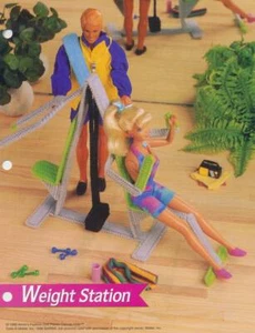 NEW ANNIES FASHION DOLL PLASTIC CANVAS CLUB WEIGHT STATION OOP 1996 - Picture 1 of 1