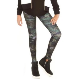 Terez Girls Heathered Camo Leggings XL NWT - Picture 1 of 4