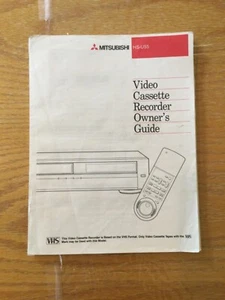 Mitsubishi HS-U55 Video Cassette Recorder, VHS Bedienungsanleitung - Bild 1 von 1