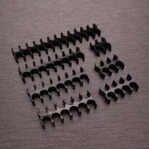 Shakmods 2mm Combs 16pcs Set for Cablemod C Series Cables - Black - Picture 1 of 6