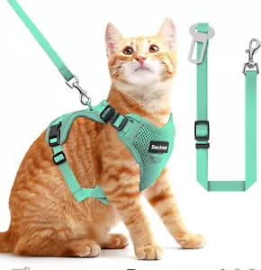 Cat Harness and Leash for Walking, The Upgrade Can be Adjusted in Four Direction - Picture 1 of 6