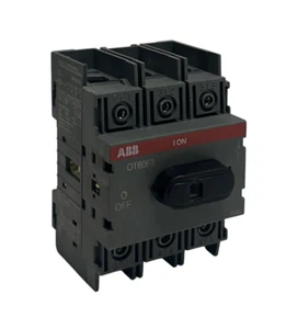 INTERRUPTOR DE DESCONEXIÓN ABB OT60F3 600VAC 60A 3PH USNP - Imagen 1 de 5