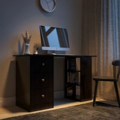 Dark Brown Alpha Computer Desk - Image 1 of 4