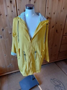 Regenjacke mit Kapuze Gr. XL gelb - Bild 1 von 2