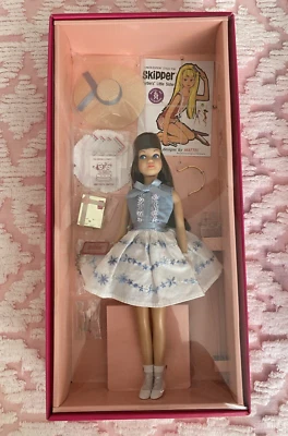 MUÑECA BARBIE'S BROTHER SKIPPER REPRO 50 ANIVERSARIO ETIQUETA DORADA LE ~ CASI COMO NUEVA Foto 1 de 4