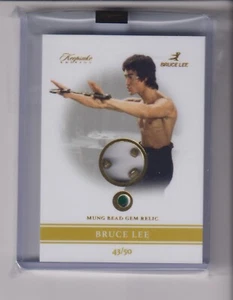 SUPER GLOW BRUCE LEE KEEPSAKE KALEIDOSCOPE EDITION GEMSTONE & RELIC 43/50 - Picture 1 of 1