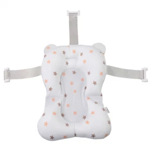 Baby Bath Seat Support Mat Newborn Bathtub Shower Non-Slip Cushion Pad - Picture 1 of 15