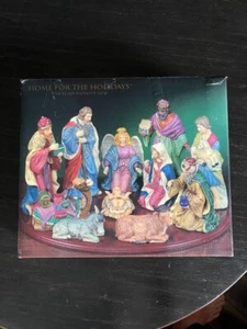 1999 Home For The Holidays Porcelain Nativity 12 Piece Set - Picture 1 of 5