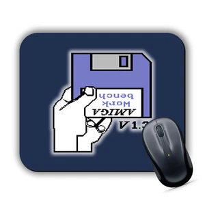 Commodore AMIGA KICKSTART 1.3 AZUL MOUSE ESTERA Almohadilla Retro Juegos Computadora Portátil - Imagen 1 de 3