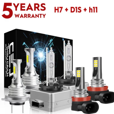 Faro de xenón LED HID alto/bajo+niebla para Mercedes-Benz S550 2007-2010 Foto 1 de 4